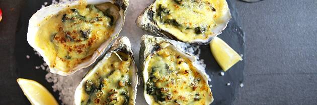 Serverer du østers på denne måten, vil alle smake