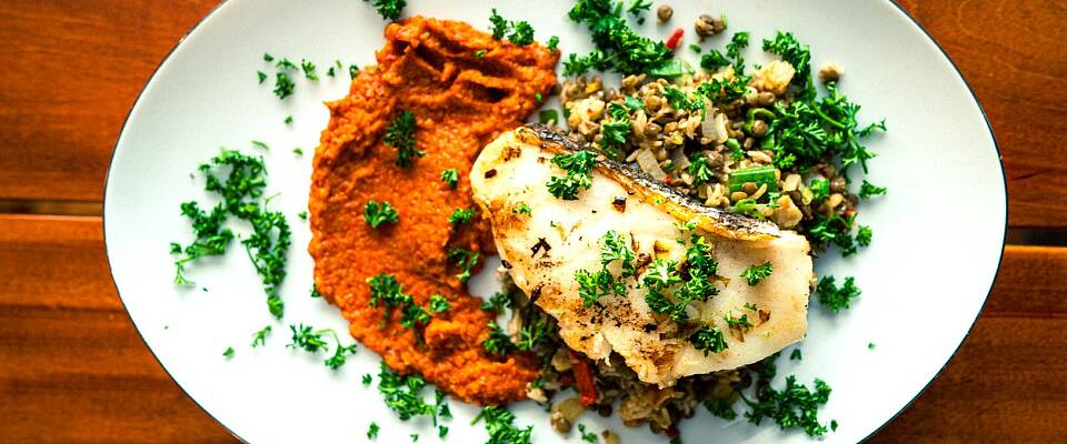 Når skrei får følge av fennikel og paprikasaus får den spanske vibber