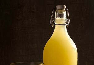 Mango/chili/ingefær-sirup