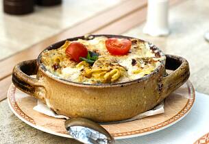 Kyllinglasagne i gryte - lazy lasagna in a pot