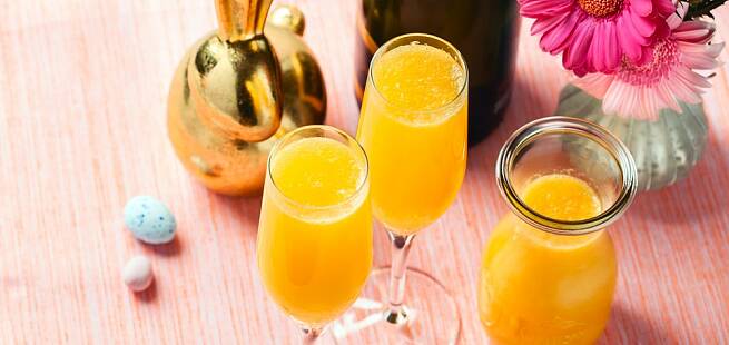 Påske-mimosa drinkoppskrift