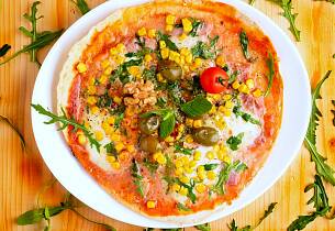 Selv om du har dårlig tid, kan du likevel lage en pizza fra bunnen