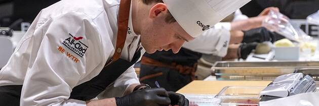 Denne dype konsentrasjonen ga pallplass i Bocuse d'Or Europe for Håvard Werkland Denne dype konsentrasjonen ga pallplass i Bocuse d'Or Europe for Håvard Werkland