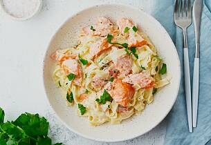 Kremet laksepasta
