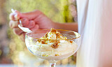 En sitronfromasj er like sommerlig dessert som iskrem