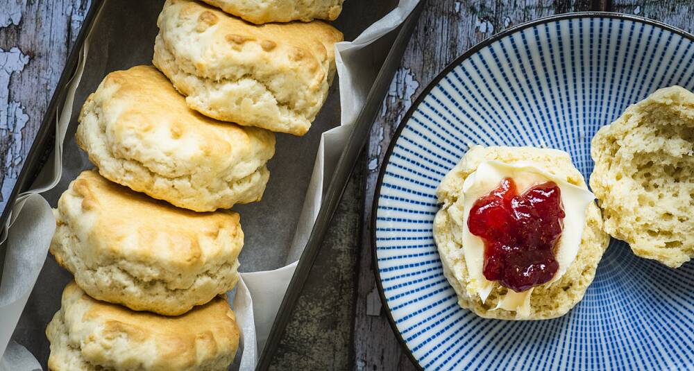 Scones med havregryn