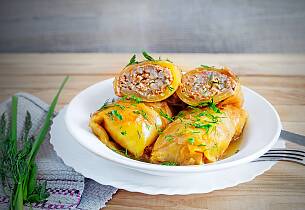 Fråts i kål med dette til middags