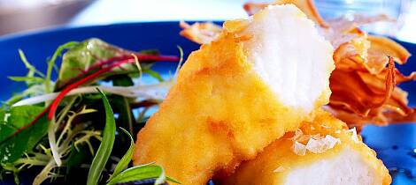 Med fish and chips til middags blir det fest midt i uka