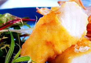 Med fish and chips til middags blir det fest midt i uka