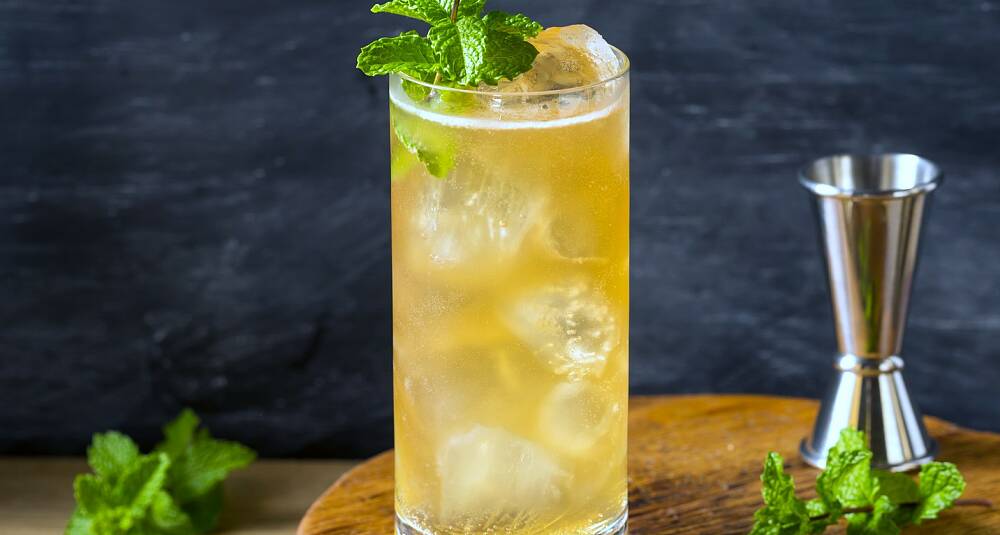 B & G drinkoppskrift bourbon og ginger beer