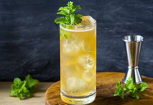 B & G drinkoppskrift bourbon og ginger beer