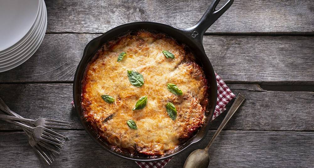 Aubergine Parmigiana