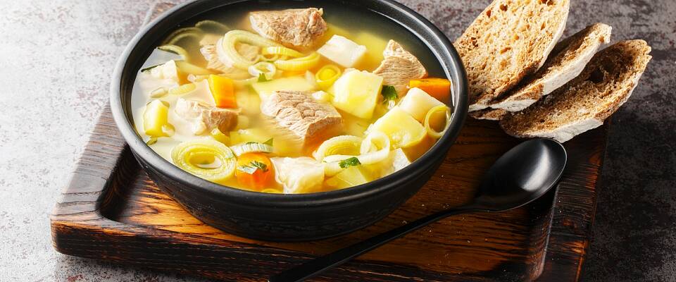 En klassisk kjøttsuppe smaker fortreffelig på den siste torsdagen i januar