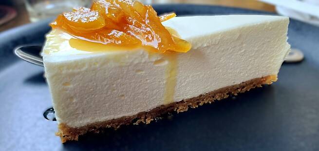 Ostekake med appelsin