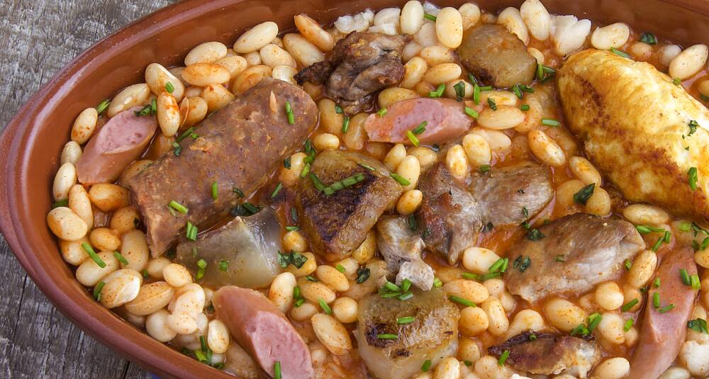 Lammecassoulet med bønner