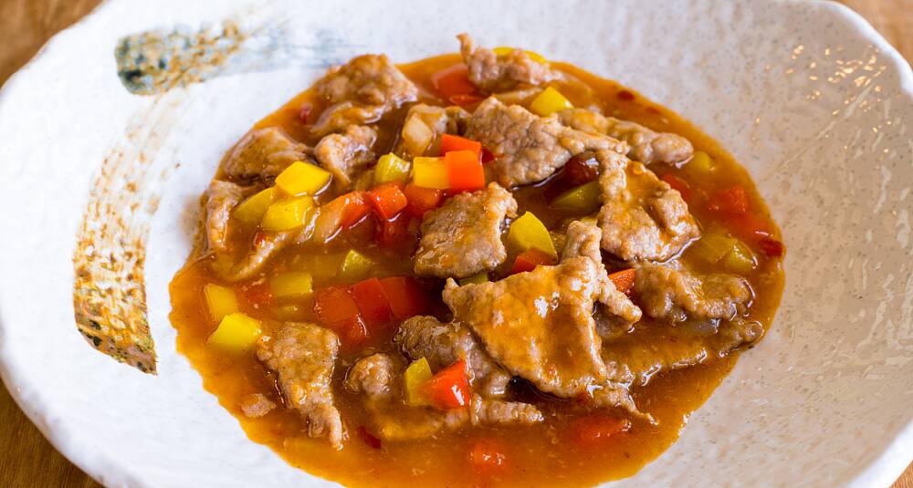 Sursøt svineszechuan