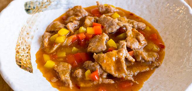 Sursøt svineszechuan