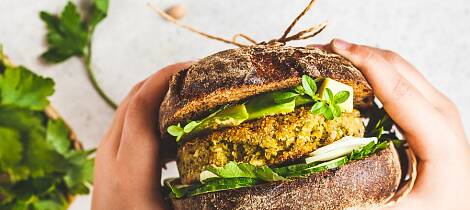 Vegetarburgere går i en egen mage når de er så gode som disse