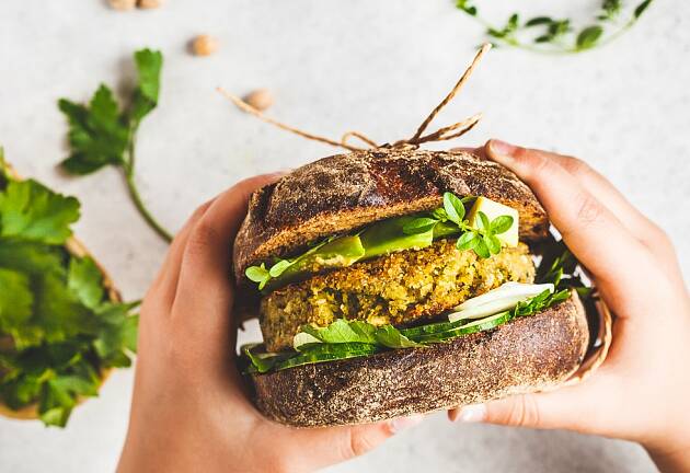 Vegetarburgere går i en egen mage når de er så gode som disse