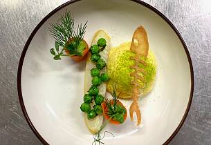 6 superlekre viner fra Tyskland til nydelig 5-retters fra Klosteret