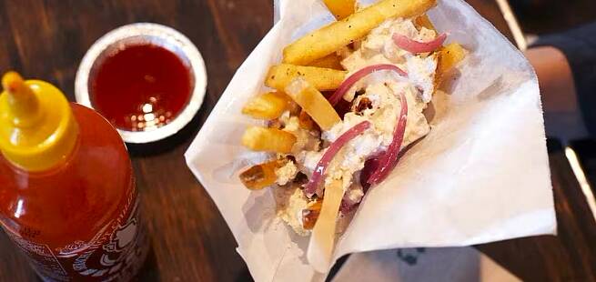 Sild and chips