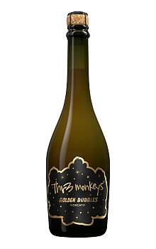 Thr3 Monkeys Golden Bubbles
