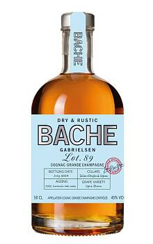 Bache-Gabrielsen Dry & Rustic Cognac Grande Champagne Lot. 89
