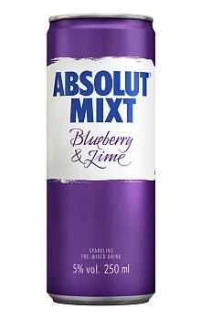 Absolut Mixt Blueberry & Lime