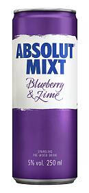 Absolut Mixt Blueberry & Lime