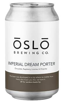Oslo Brewing Co Imperial Dream Porter