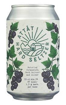 Attåt Hard Seltzer Solbær