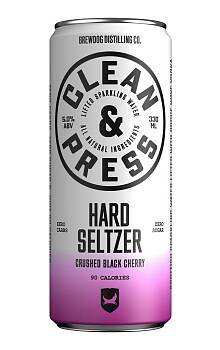BrewDog Clean & Press Hard Seltzer Crushed Black Cherry