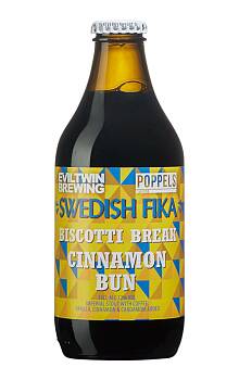 Evil Twin x Poppels Swedish Fika Biscotti Break Cinnamon Bun Stout