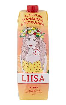 Liisa Klassikko Mansikka & Sitruuna