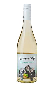 Thr3 Monkeys Fresh & Fruity White Wine
