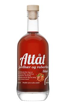Attåt Jordbær og rabarbra likør