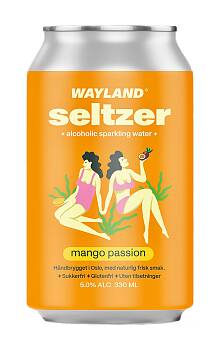 Wayland Hard Seltzer Mango Passion