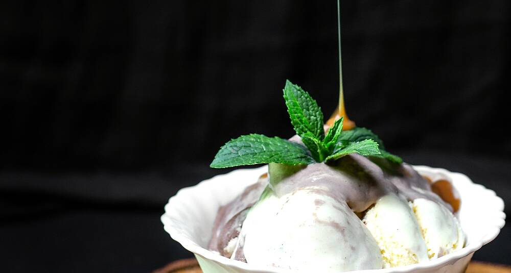 Yoghurt- og honningsorbet