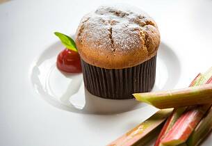 Disse muffinsene har en littt uvanlig smakskombinasjon