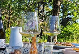 Bedre blir ikke matchen enn med denne Jura-chardonnayen