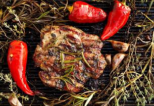 Braai lammeskiver med sørafrikansk marinade