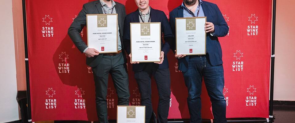 Verdens beste vinkart: Park Hotel Vossevangen