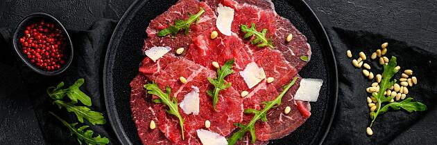 Carpaccio av oksefilet er noe av det enkleste du kan lage