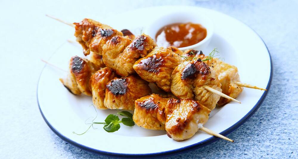 Kalkunspyd med mangochutney