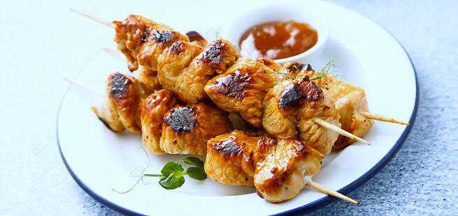 Kalkunspyd med mangochutney