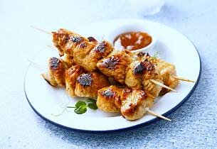 Kalkunspyd med mangochutney