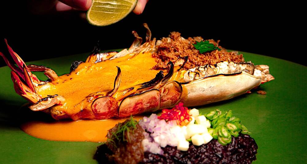 Le Du i Bangkok: Larver og biller som fine dining