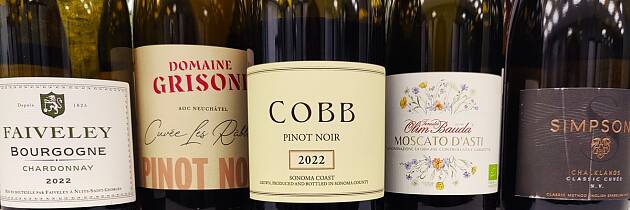 Pinot noir-kupp fra Sonoma Coast