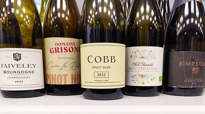Pinot noir-kupp fra Sonoma Coast