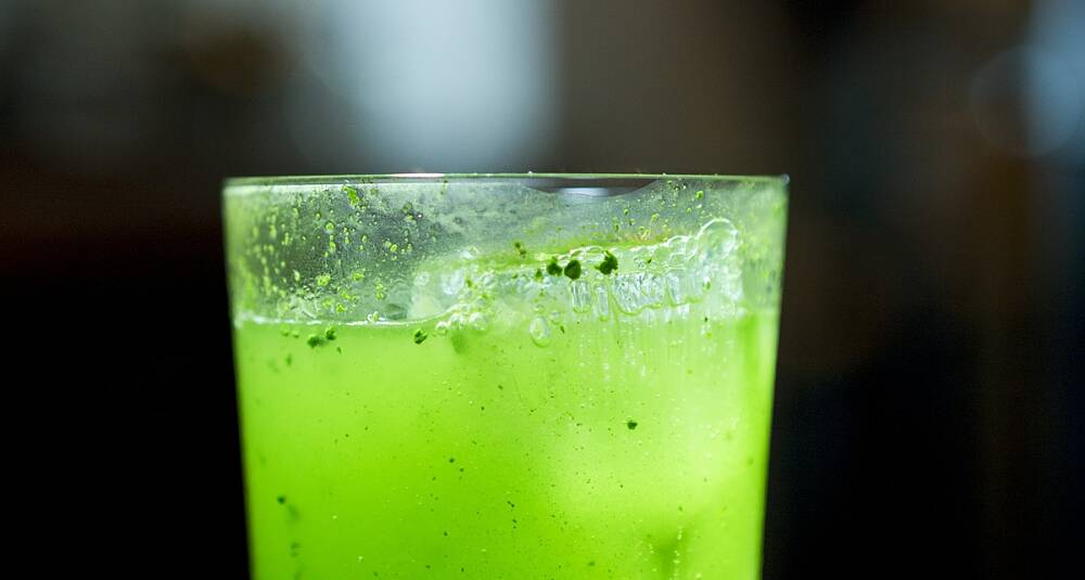 Green Tea Gin and tonic drinkoppskrift